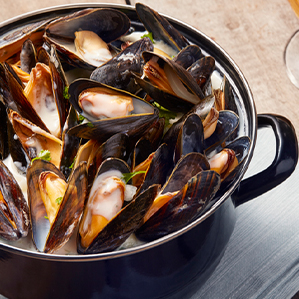 Moules au Bleu