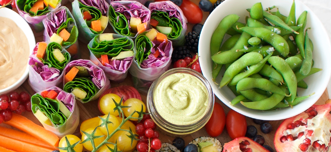 Planche apéritive asiatique