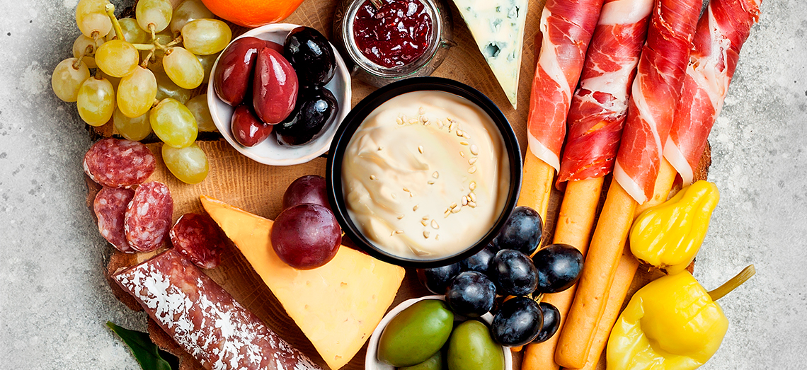 Planche apéritive italienne