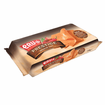 Kräftiger Cheeseburger mit würzigem Käse