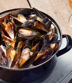 Moules au Bleu