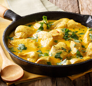 Privado: Caril de frango com leite de coco