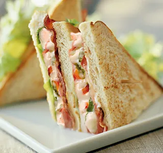Privé: Klassieke club sandwich