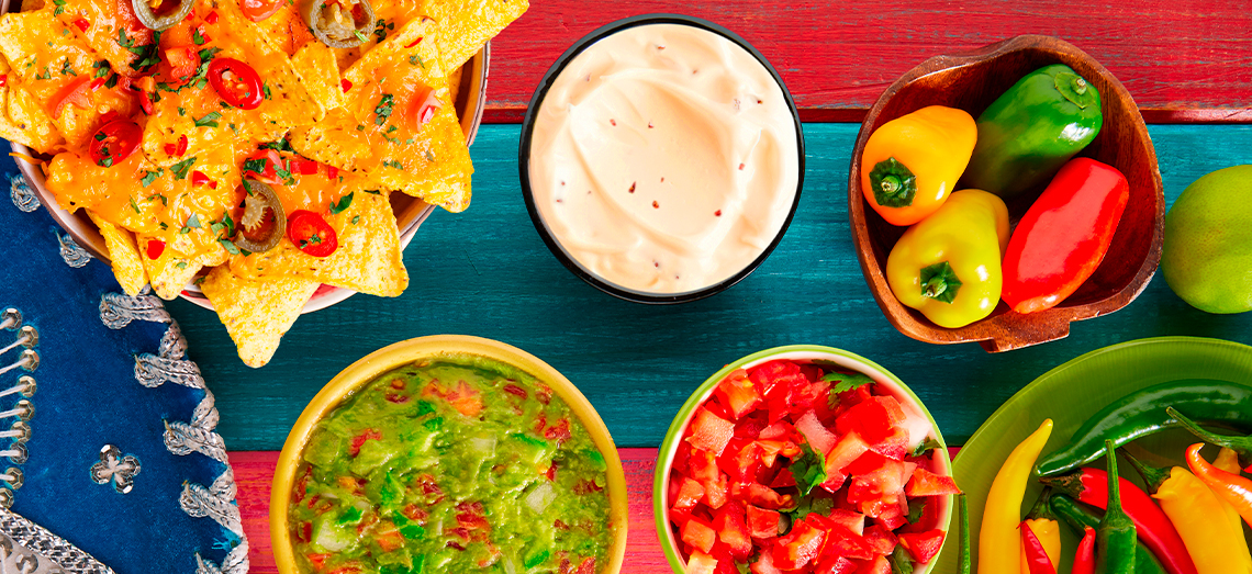 Mexicaanse borrelplank