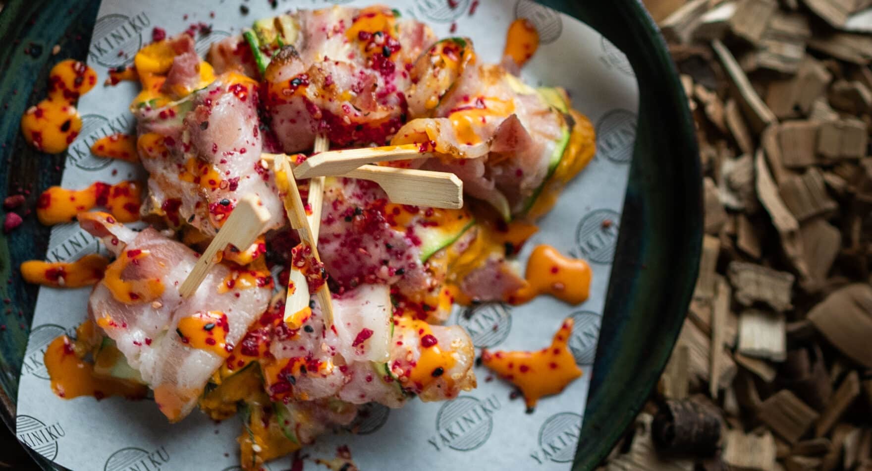 Courgette spekrolletjes met ERU Slices Cheddar Sambal
