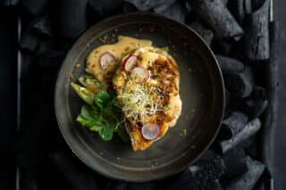 Bloemkool biefstuk met ERU Slices Cheddar